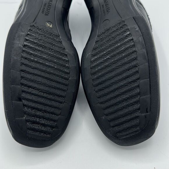 Aquatalia Shoes Size 7.5 Bootie Quilted Slip On Black - Picture 14 of 15